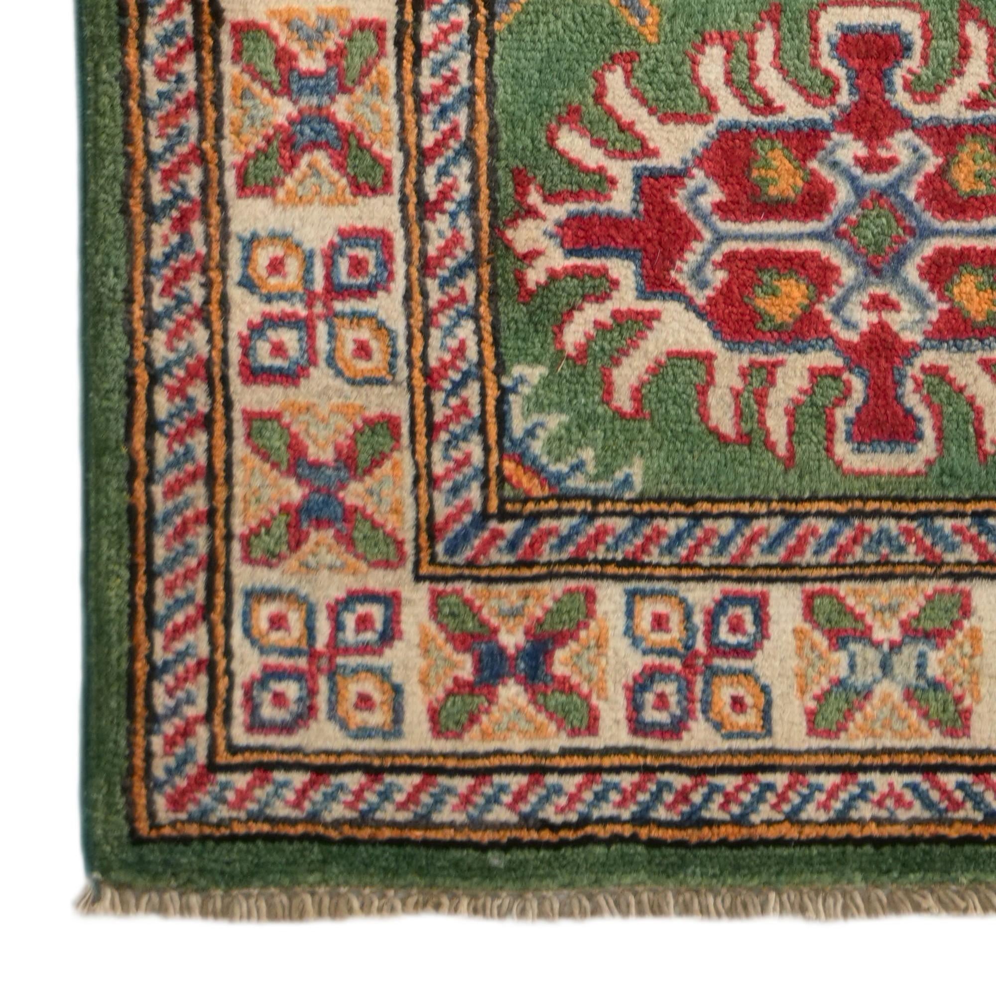 2' x 6' Hand Knotted Kazak Runner Rug
