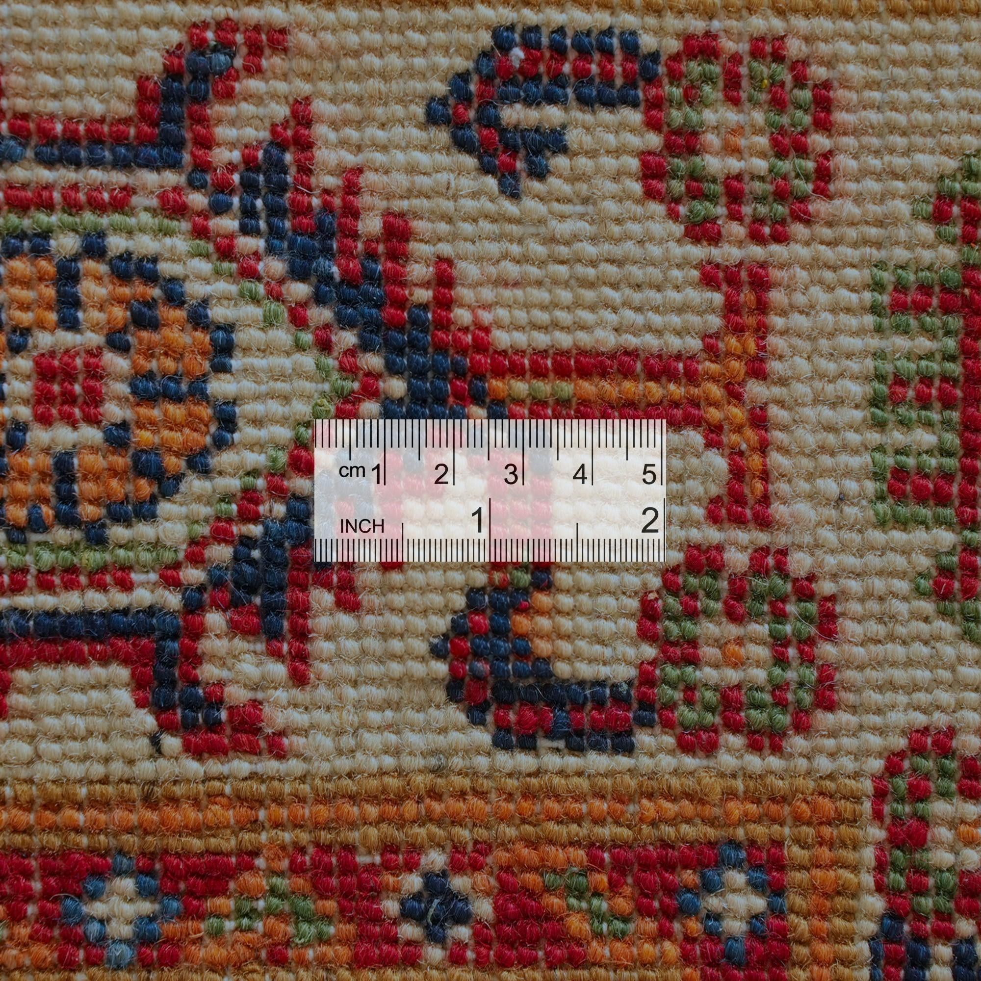 2' 8 x 10' 1 Hand Knotted Kazak Runner Rug