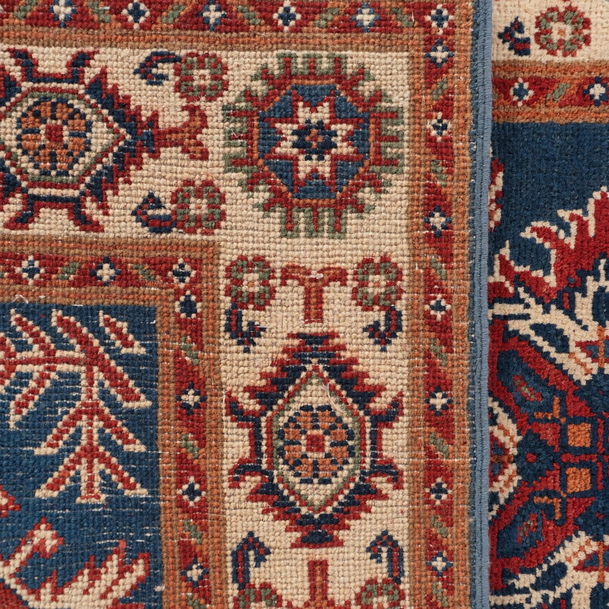 2' 8 x 10' 1 Hand Knotted Kazak Runner Rug