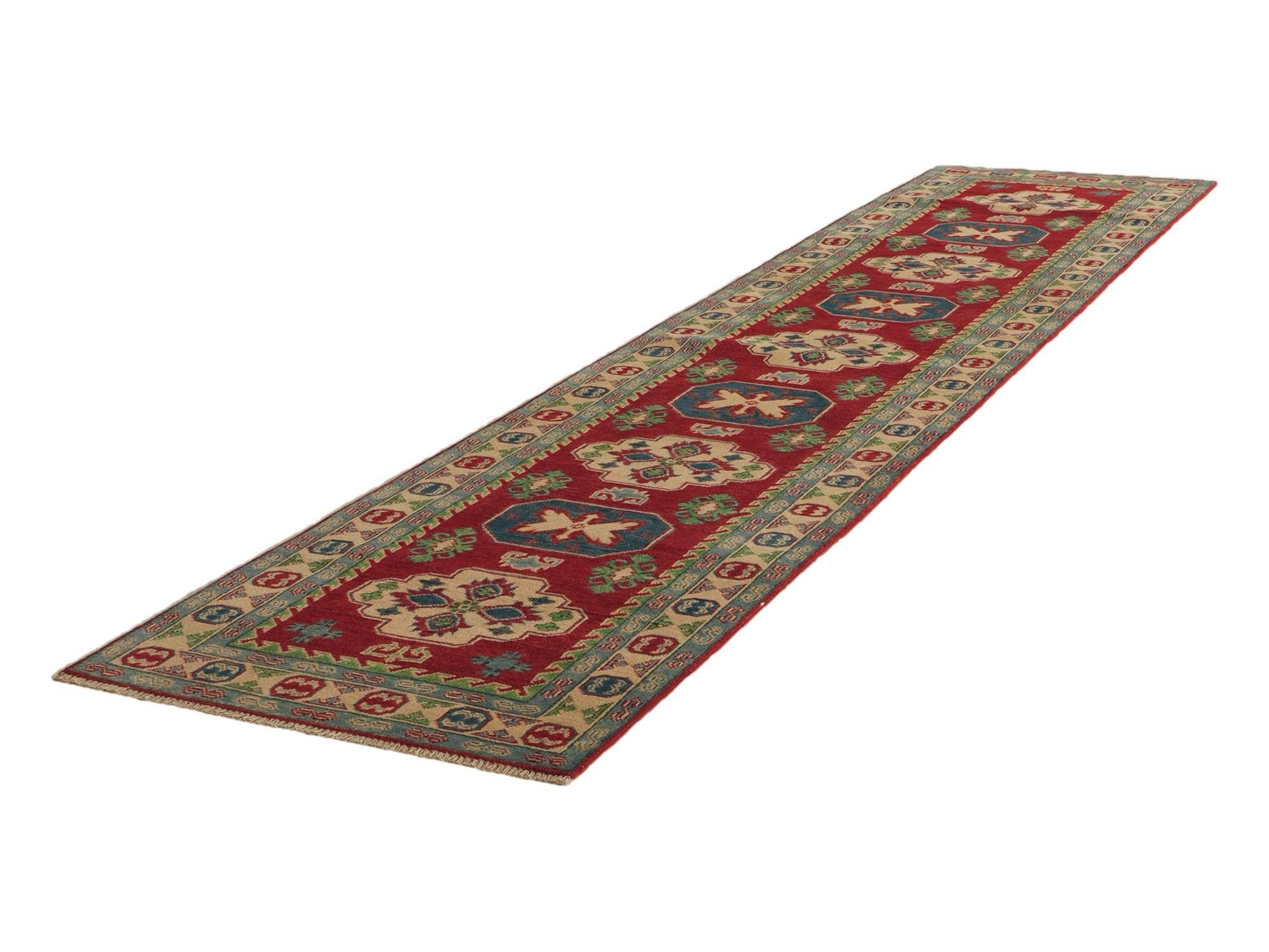 2' 9 x 12' 11 Hand Knotted Kazak Runner Rug