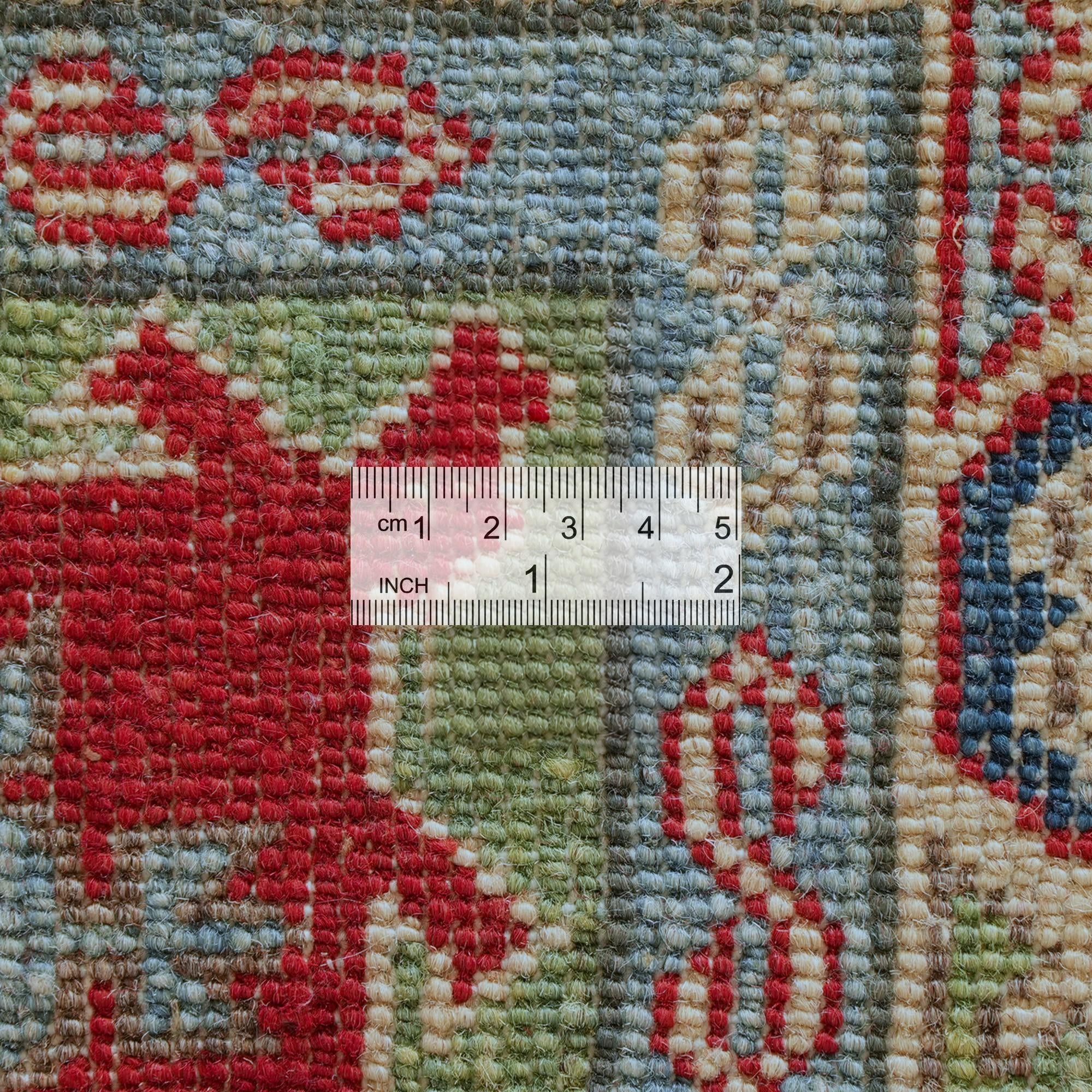 2' 9 x 12' 11 Hand Knotted Kazak Runner Rug