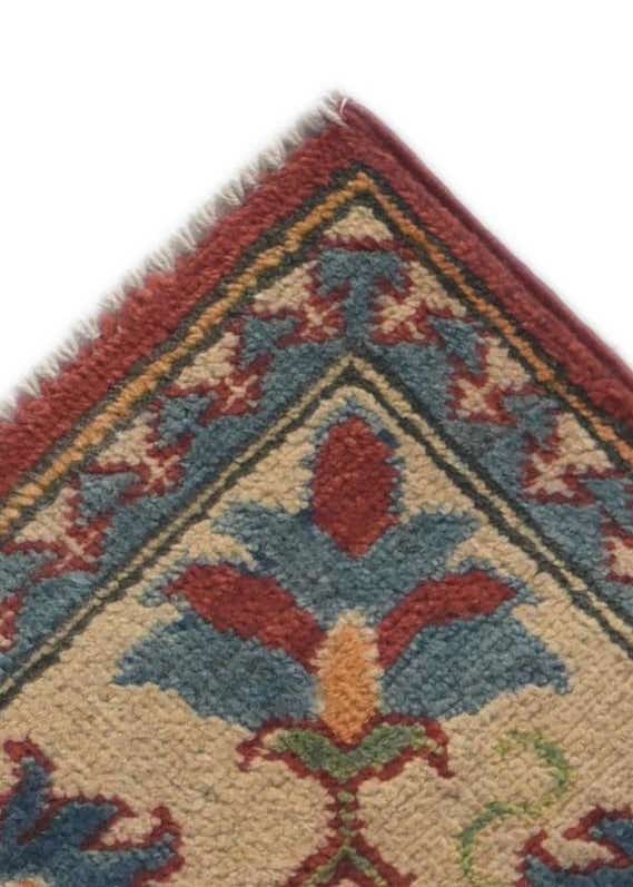 2' 8 x 9' 8 Hand Knotted Kazak Runner Rug