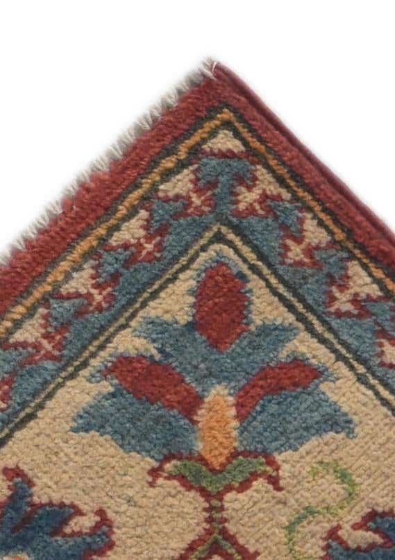 2' 8 x 9' 8 Hand Knotted Kazak Runner Rug