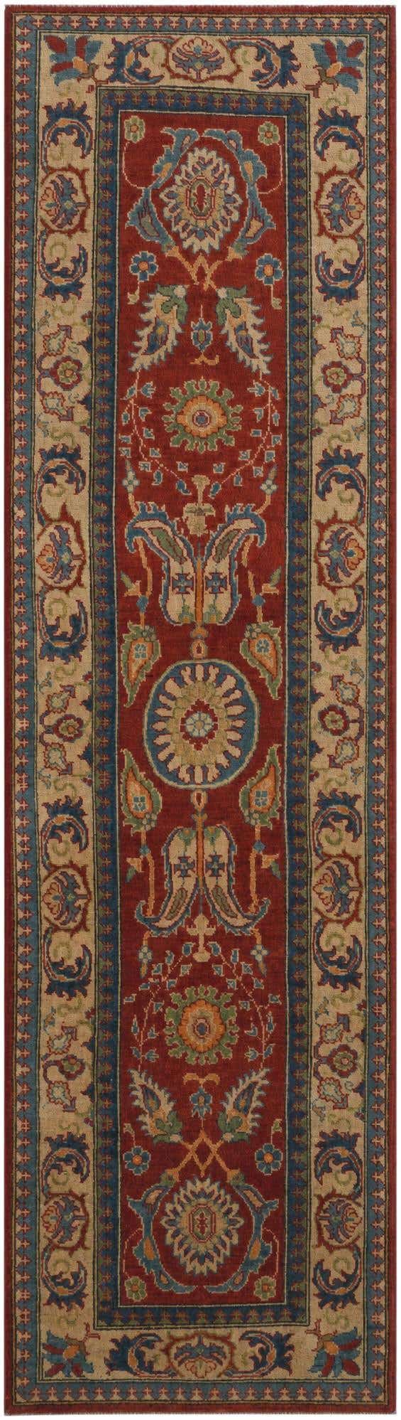 2' 8 x 9' 8 Hand Knotted Kazak Runner Rug