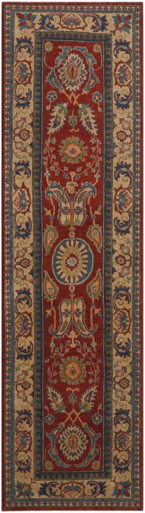 2' 8 x 9' 8 Hand Knotted Kazak Runner Rug