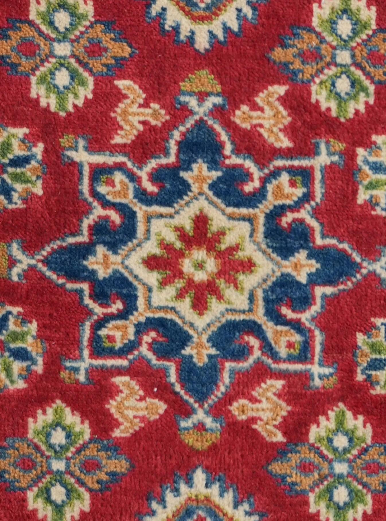 2' x 5' 10 Hand Knotted Kazak Runner Rug