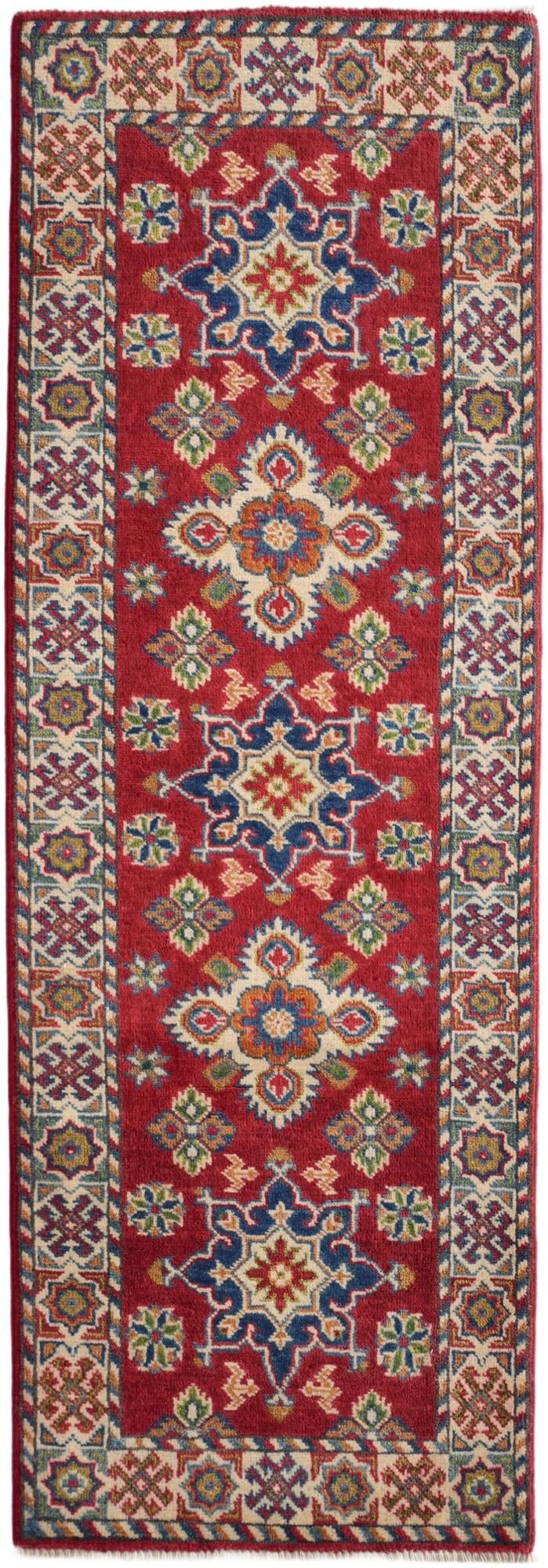 2' x 5' 10 Hand Knotted Kazak Runner Rug