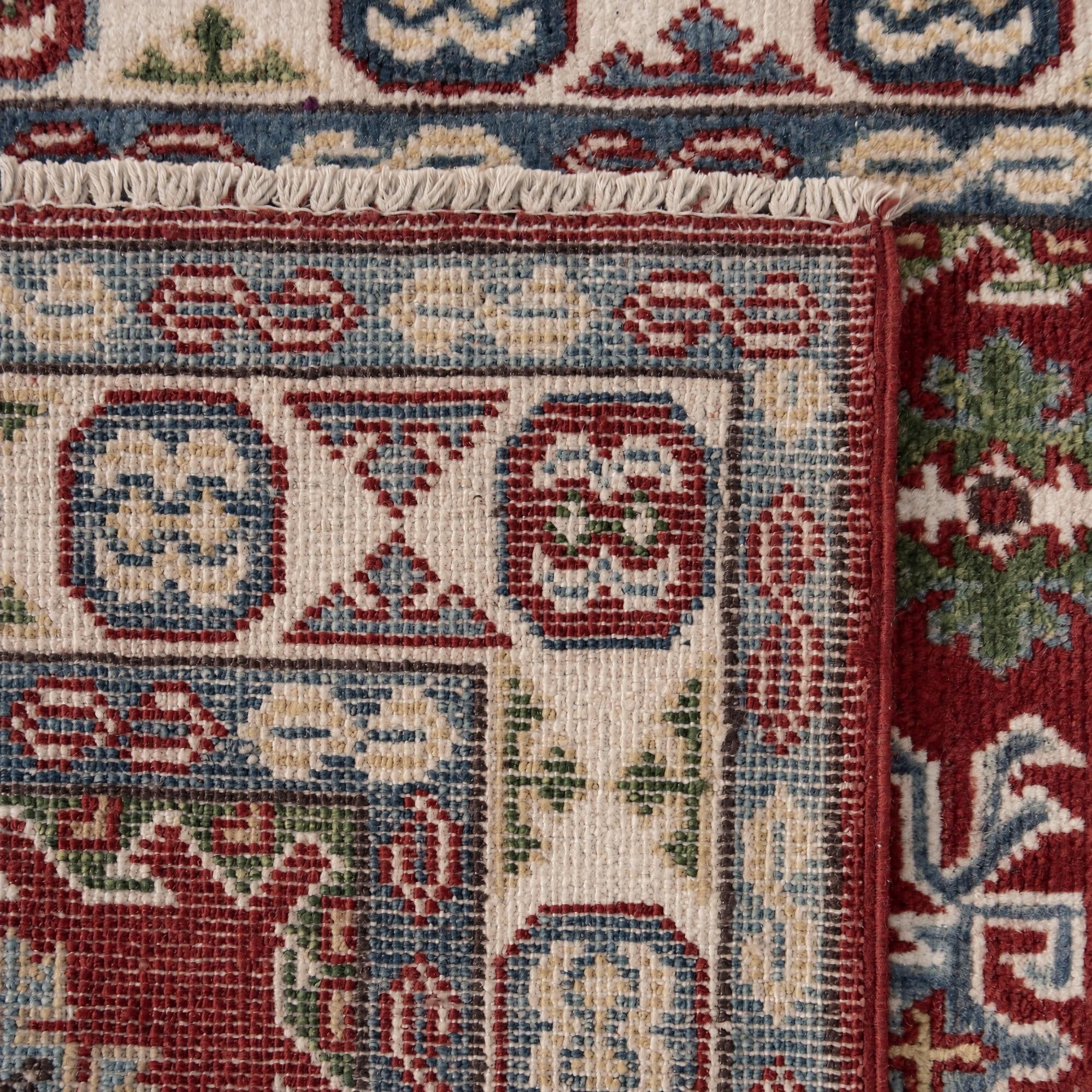 2' 8 x 16' 2 Hand Knotted Kazak Runner Rug