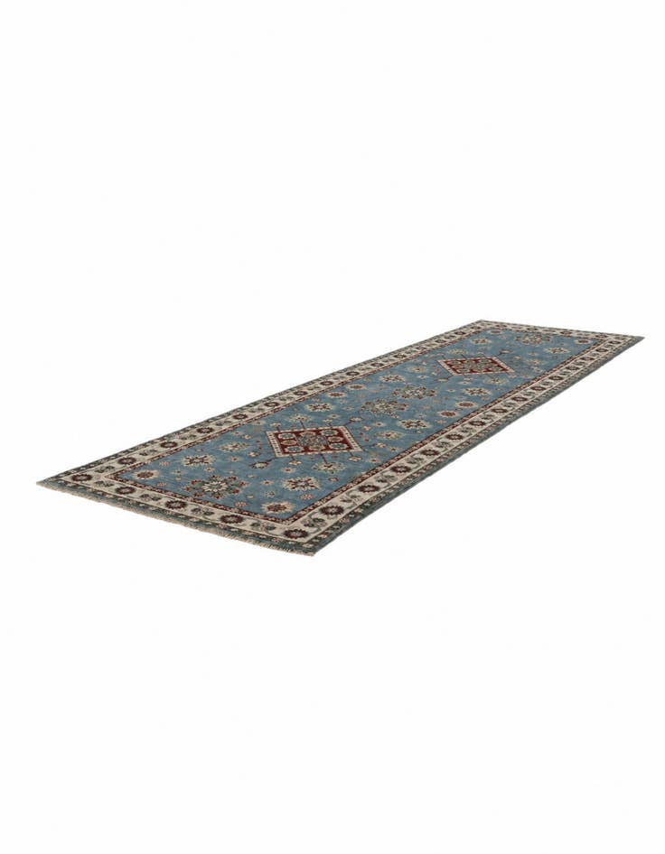 Detail image of 2' 8 x 9' 10 Hand Knotted Kazak Runner Rug