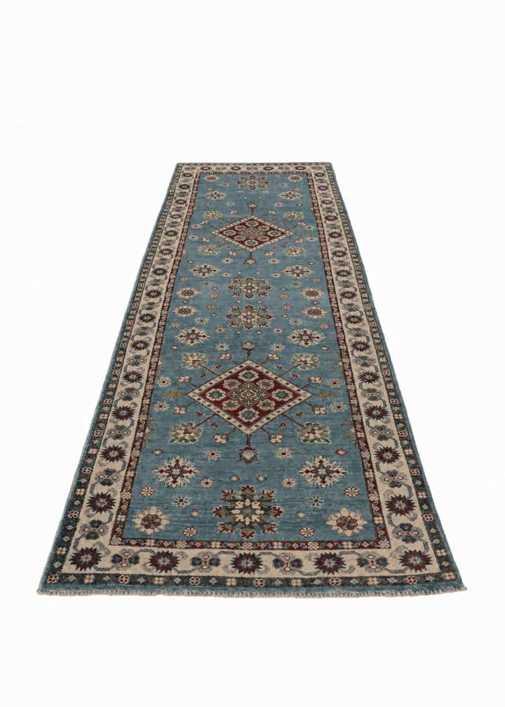 2' 8 x 9' 10 Hand Knotted Kazak Runner Rug