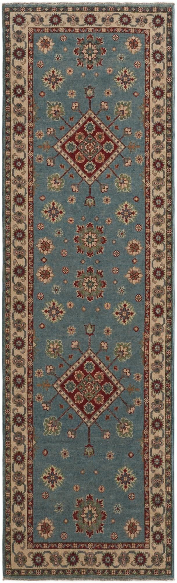 2' 8 x 9' 10 Hand Knotted Kazak Runner Rug