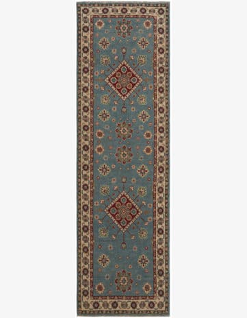 2' 8 x 9' 10 Hand Knotted Kazak Runner Rug