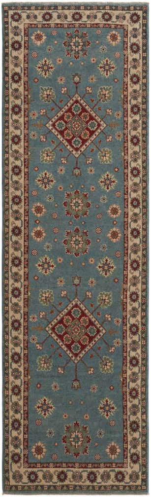 2' 8 x 9' 10 Hand Knotted Kazak Runner Rug