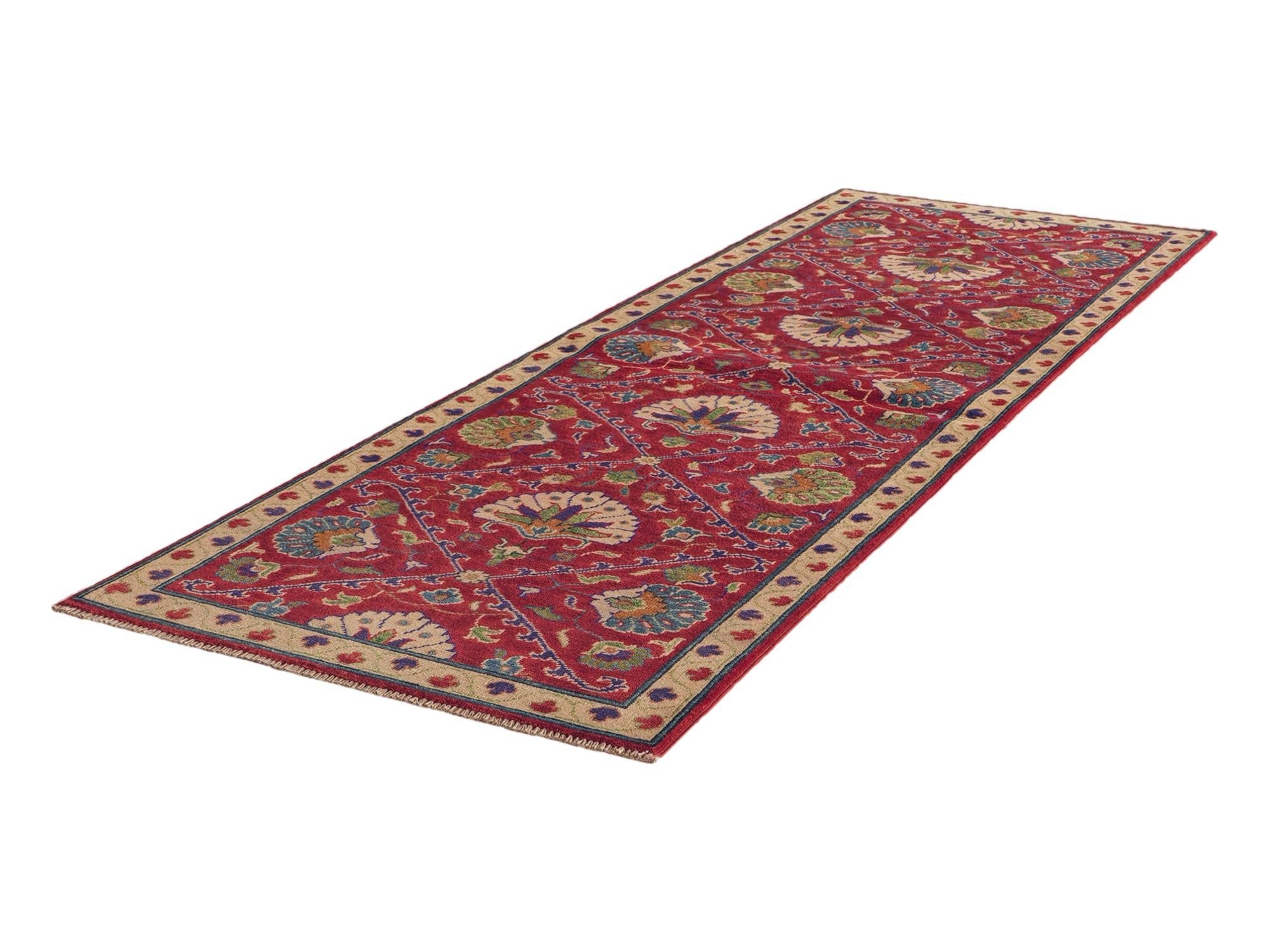 2' 9 x 8' 1 Hand Knotted Kazak Runner Rug