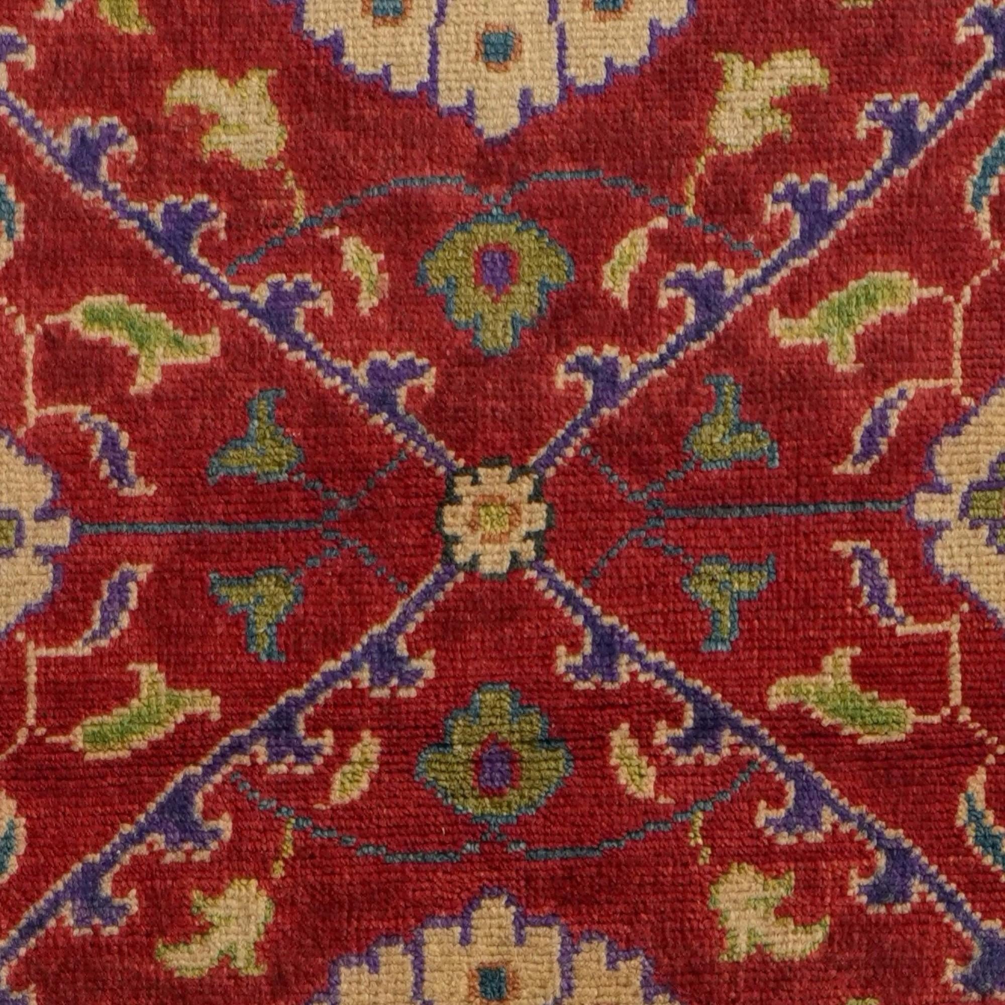 2' 9 x 8' 1 Hand Knotted Kazak Runner Rug