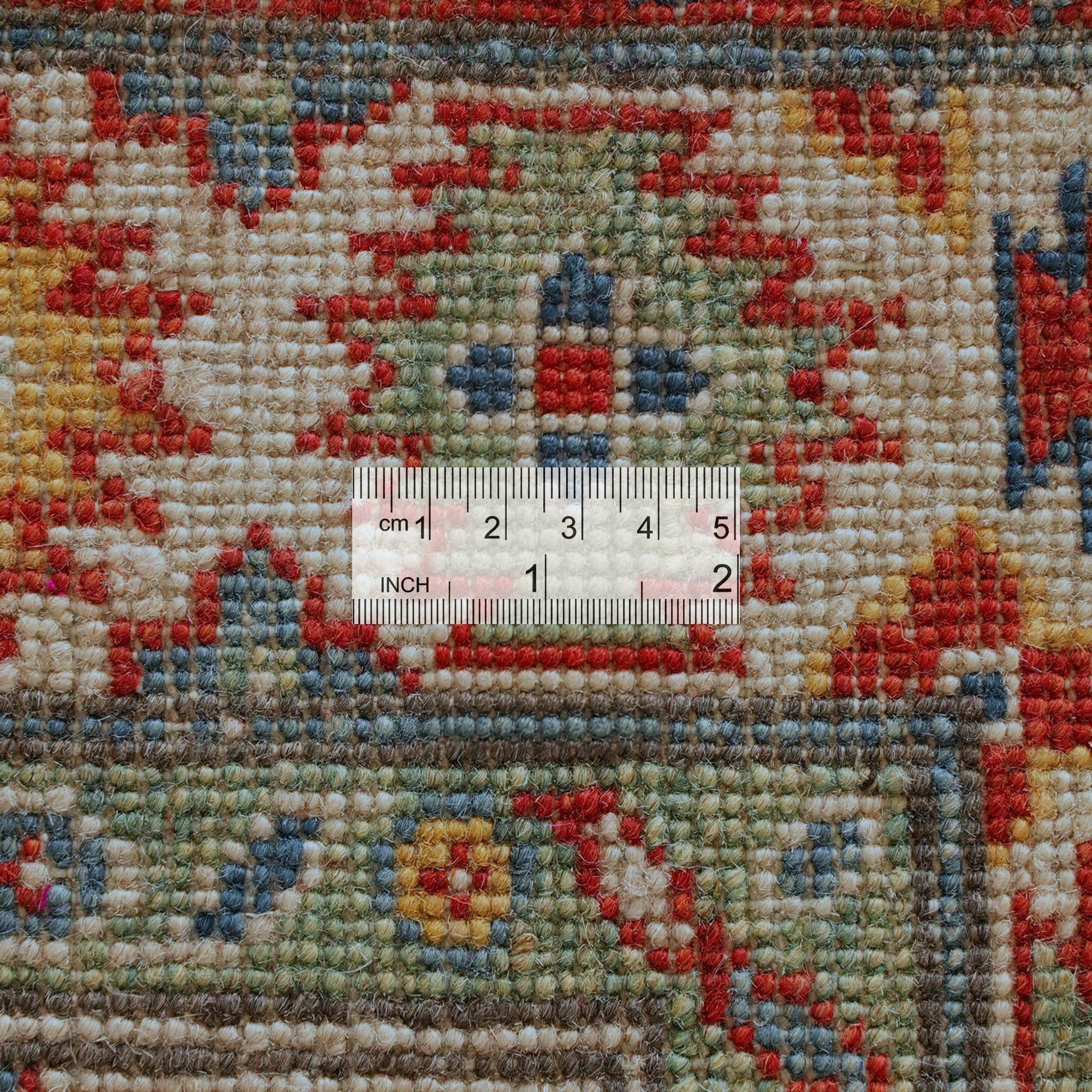 2' 7 x 9' 9 Hand Knotted Kazak Runner Rug