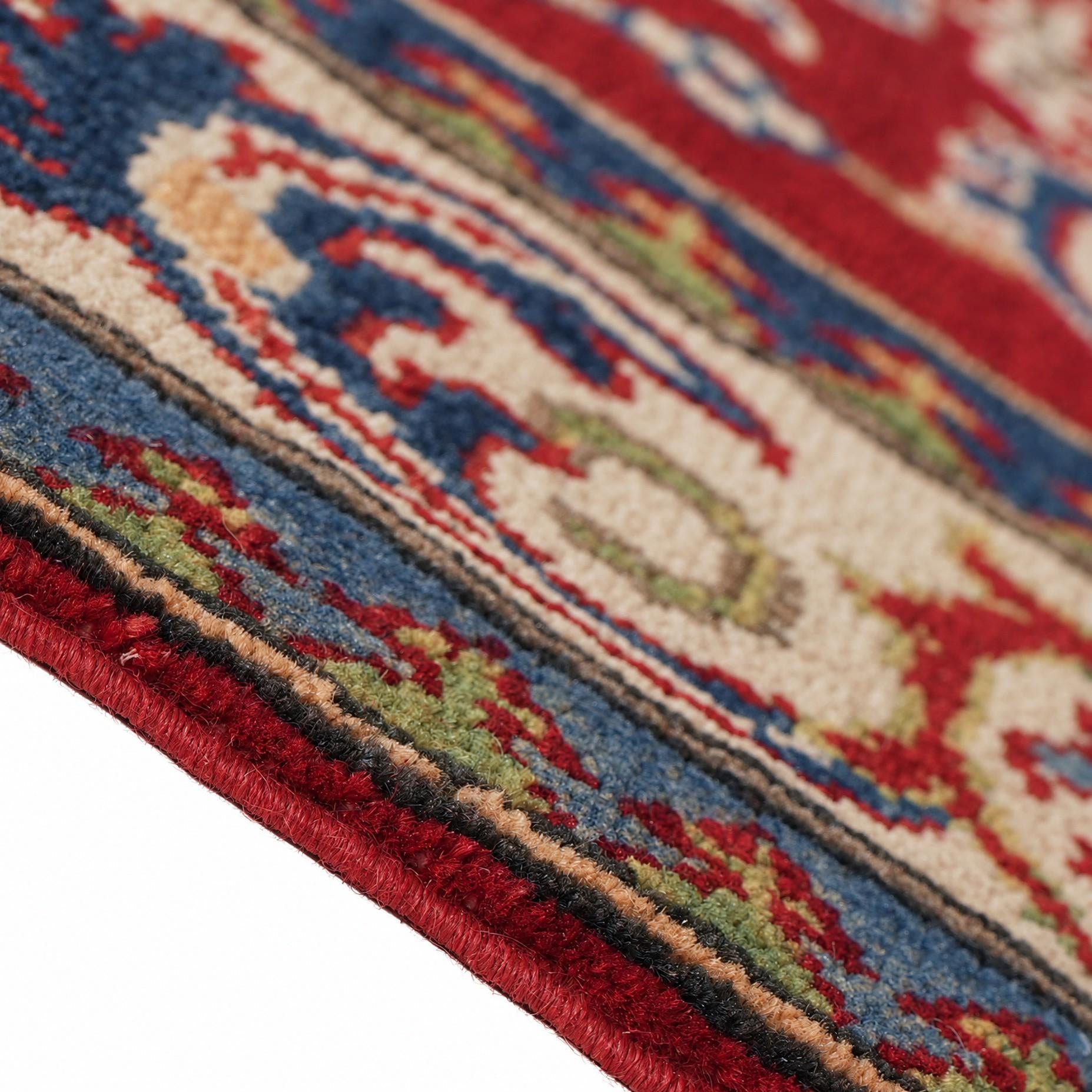 85cm x 300cm Handgeknüpft Kazak Läufer Teppich