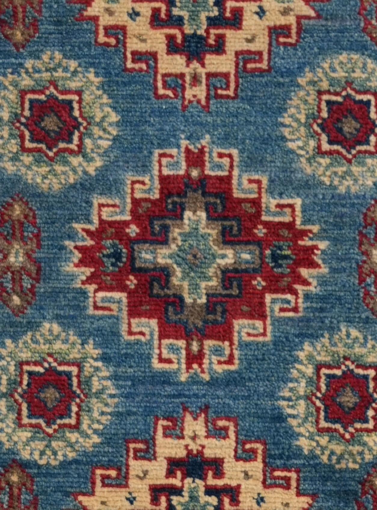 2' x 5' 11 Hand Knotted Kazak Runner Rug