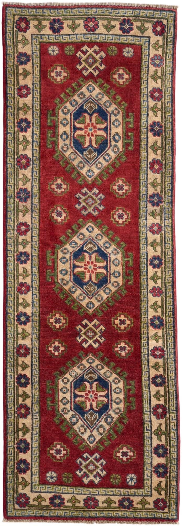 2' x 5' 11 Hand Knotted Kazak Runner Rug