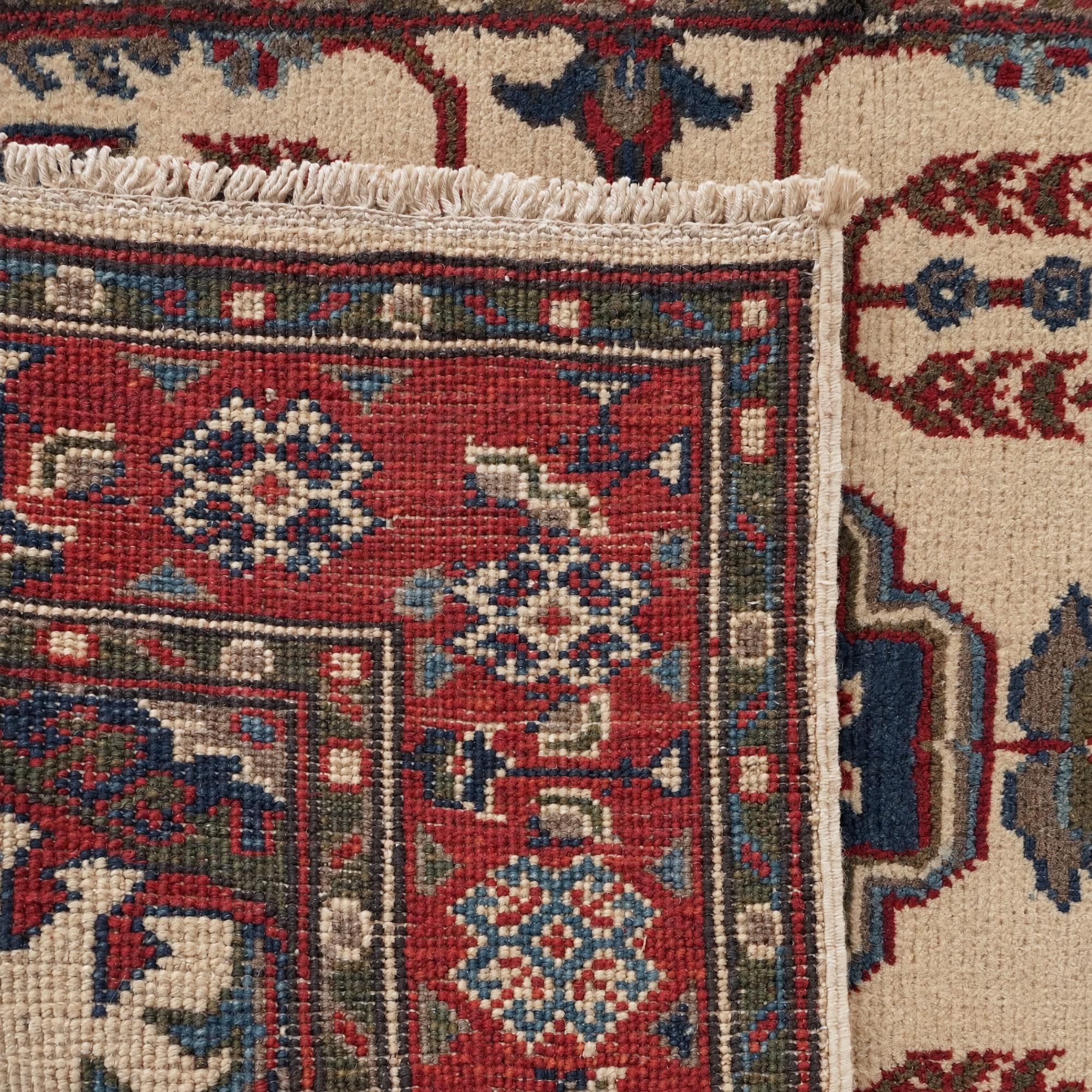 90cm x 290cm Handgeknüpft Kazak Läufer Teppich