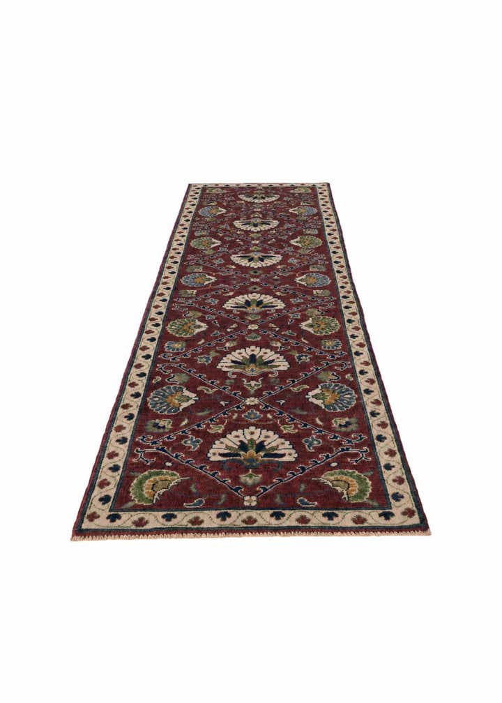 2' 8 x 9' 11 Hand Knotted Kazak Runner Rug