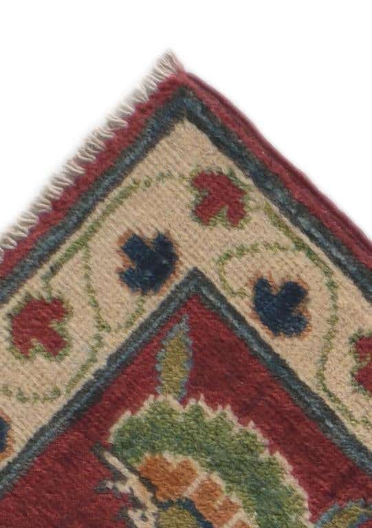 2' 8 x 9' 11 Hand Knotted Kazak Runner Rug