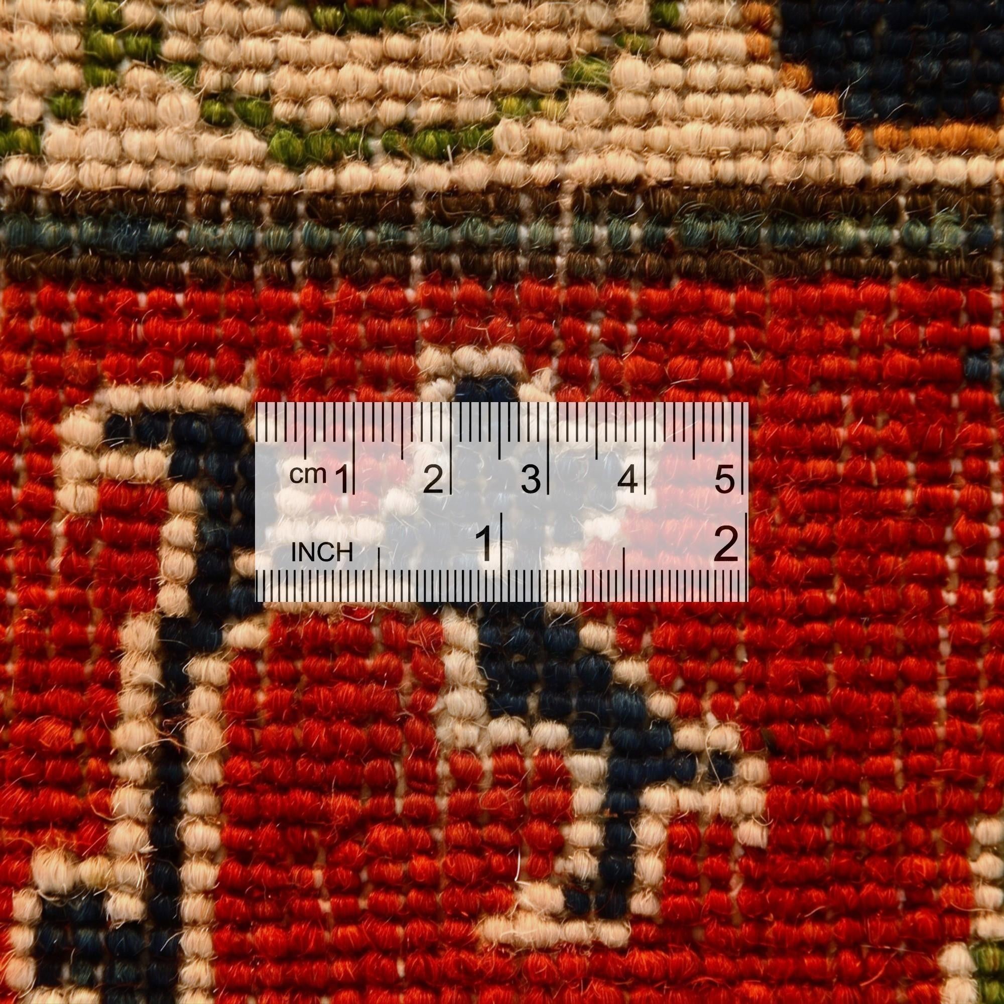 2' 8 x 9' 11 Hand Knotted Kazak Runner Rug
