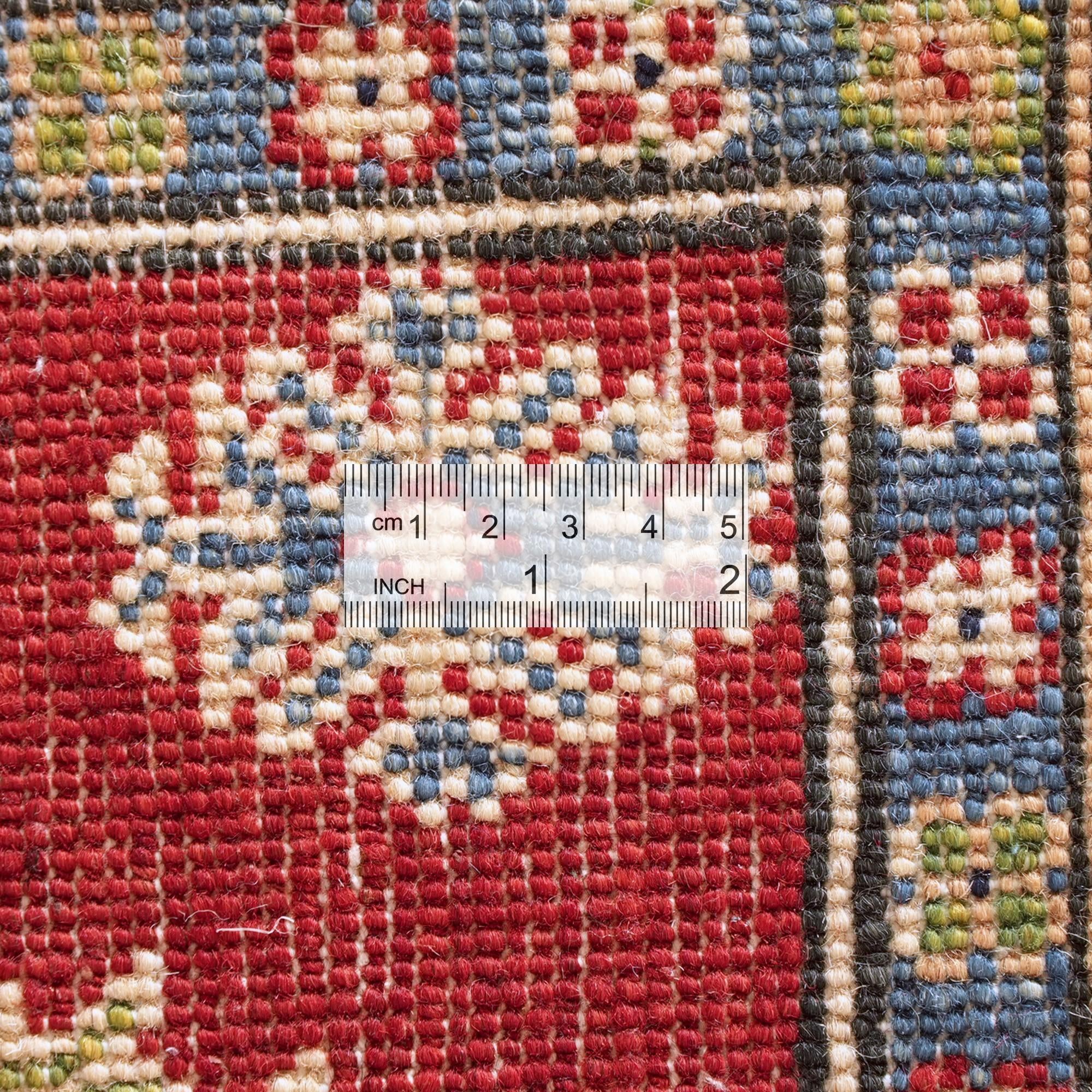 2' 8 x 8' 4 Hand Knotted Kazak Runner Rug