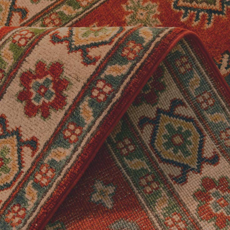 Detail image of 2' 10 x 9' 9 Hand Knotted Kazak Runner Rug