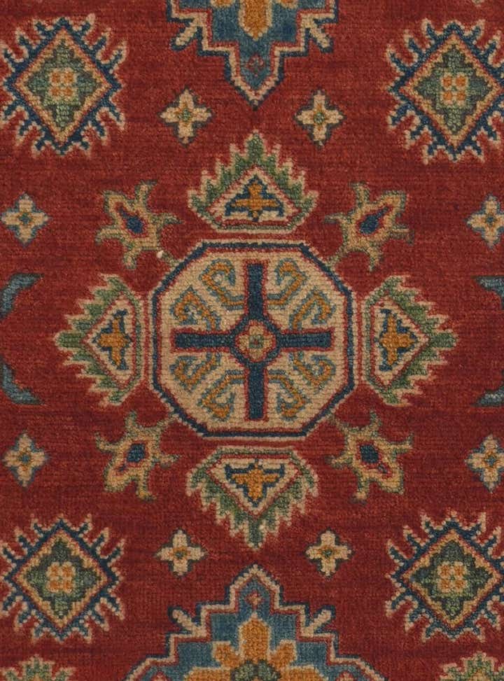 2' 10 x 9' 9 Hand Knotted Kazak Runner Rug