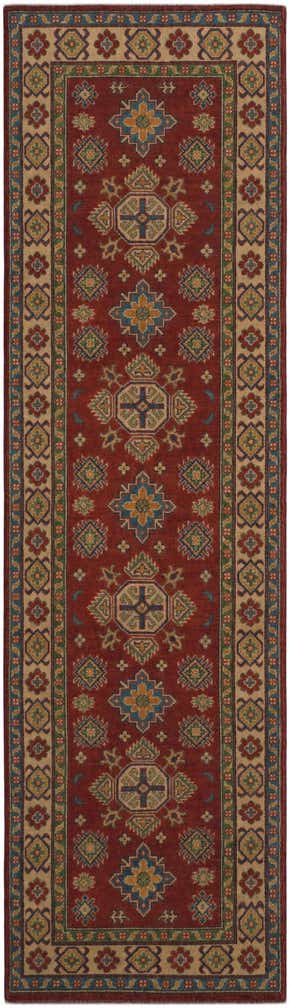 2' 10 x 9' 9 Hand Knotted Kazak Runner Rug