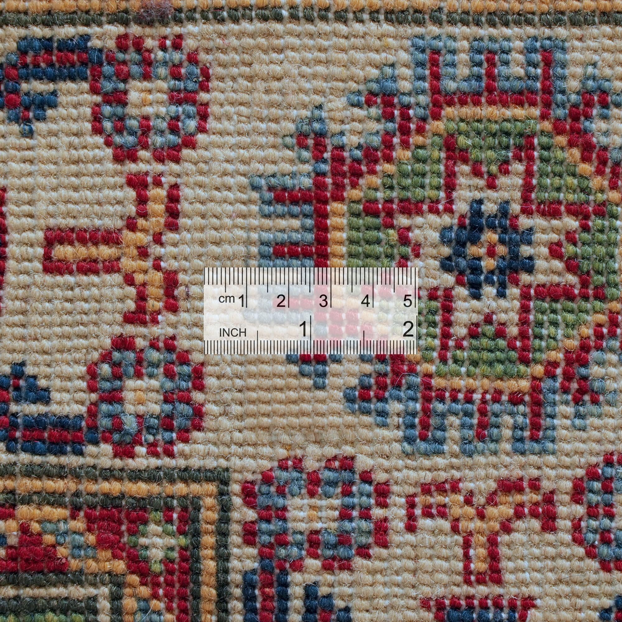 80cm x 200cm anudado a mano Kazak Alfombra Pasillera