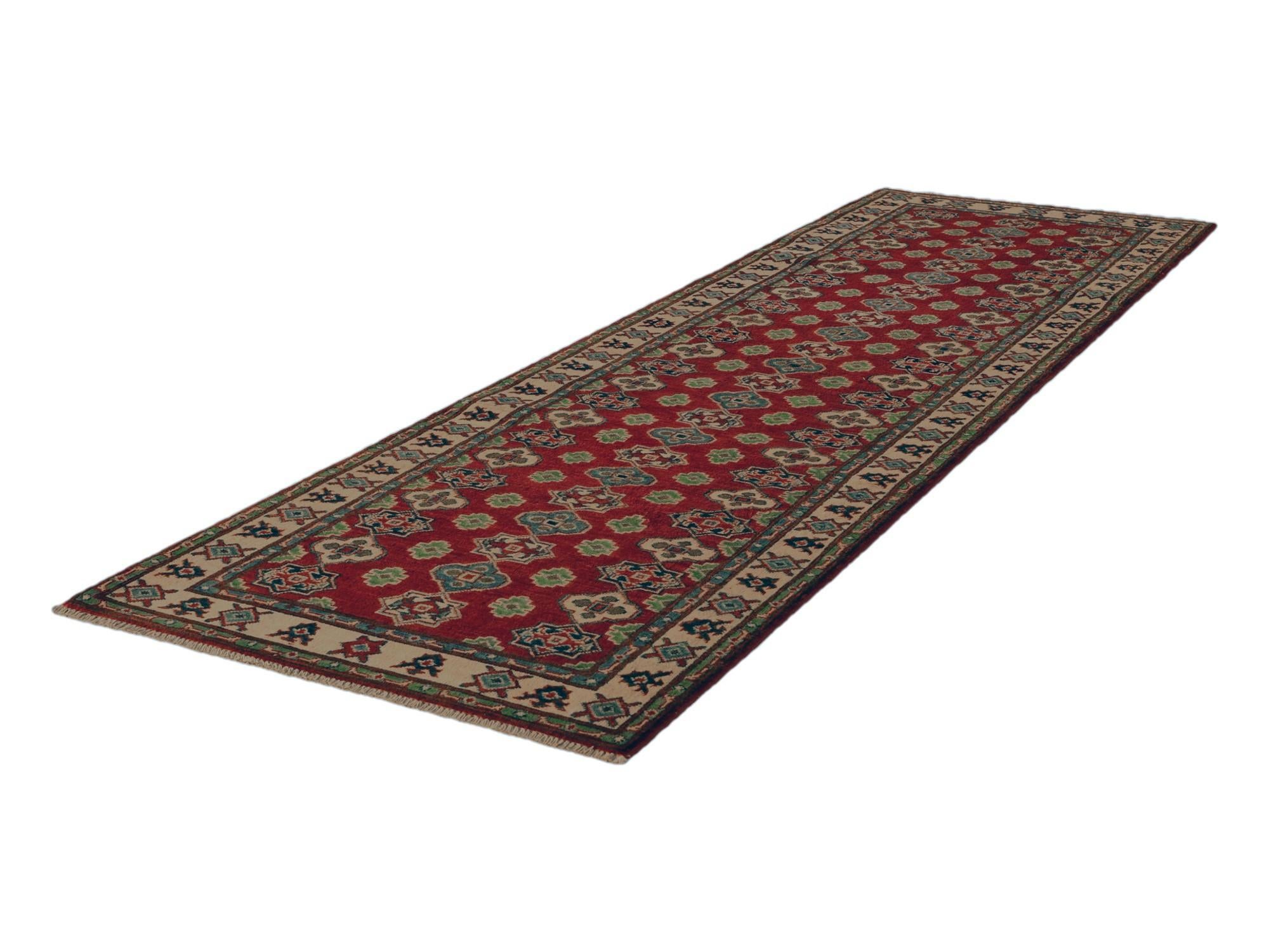 2' 10 x 9' 6 Hand Knotted Kazak Runner Rug