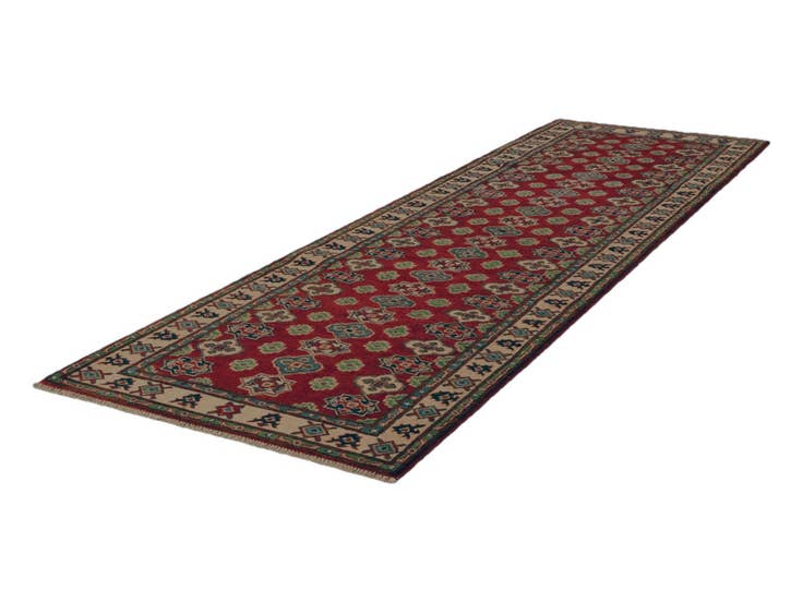 Detail image of 2' 10 x 9' 6 Hand Knotted Kazak Runner Rug