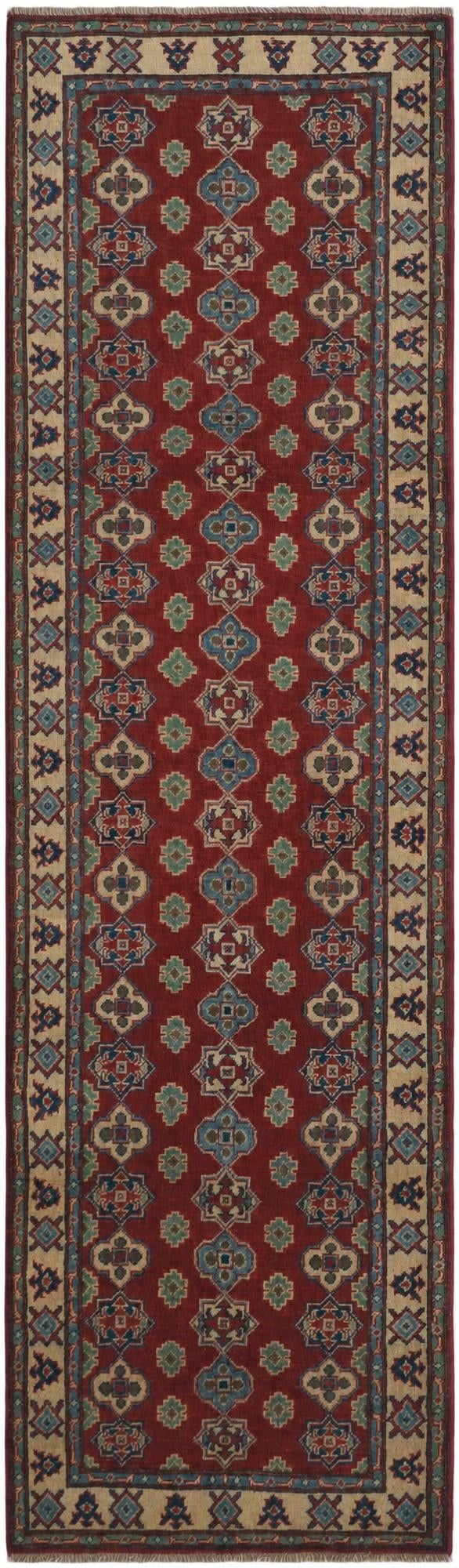 2' 10 x 9' 6 Hand Knotted Kazak Runner Rug