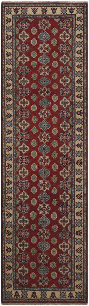 2' 10 x 9' 6 Hand Knotted Kazak Runner Rug