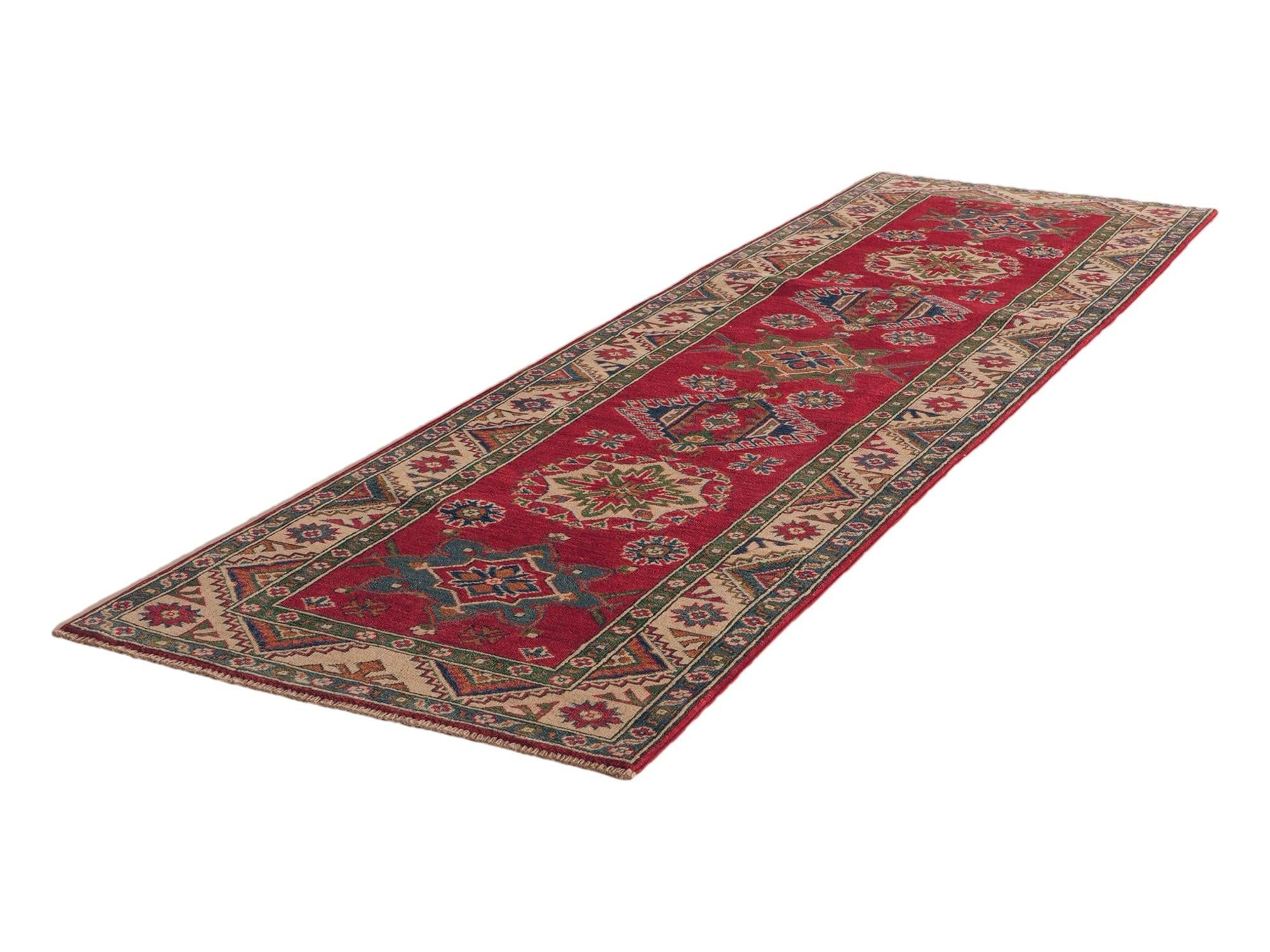 2' 9 x 9' 11 Hand Knotted Kazak Runner Rug