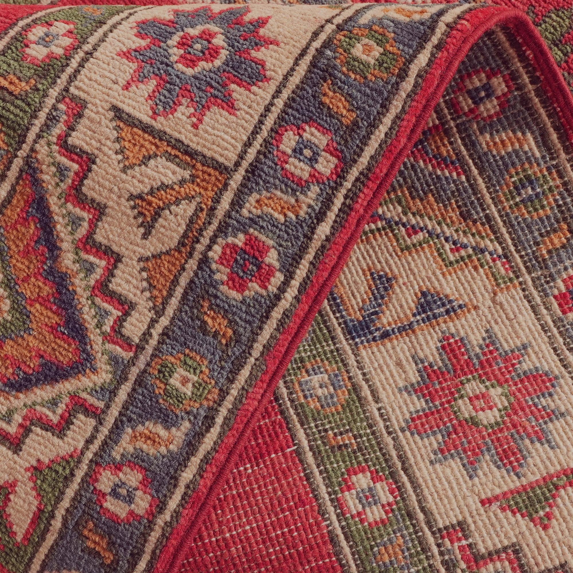 2' 9 x 9' 11 Hand Knotted Kazak Runner Rug