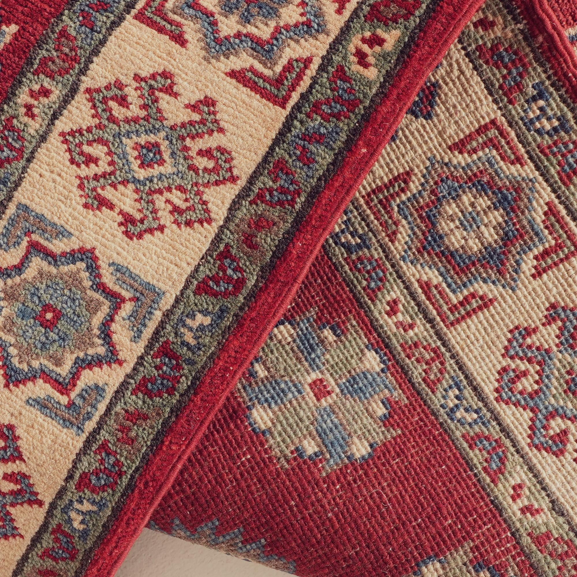2' 8 x 6' 6 Hand Knotted Kazak Runner Rug