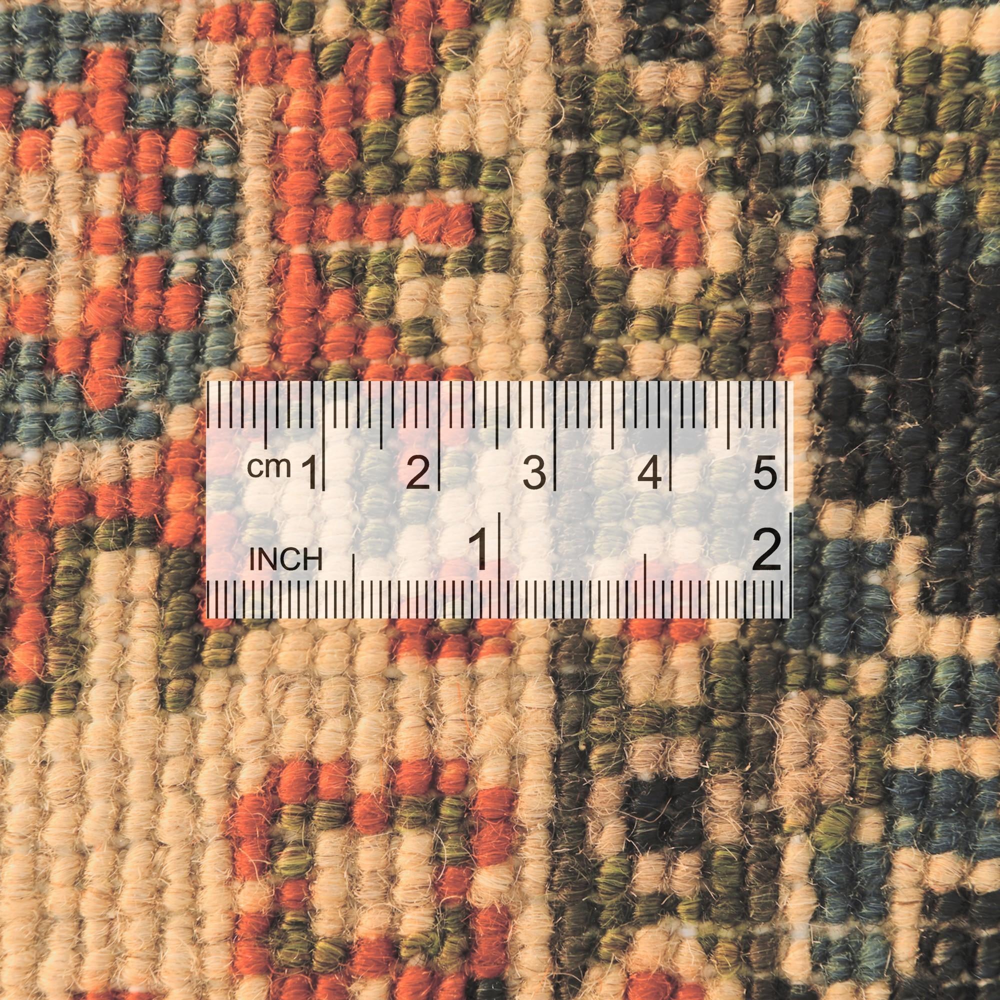 60cm x 185cm Hand Knotted Kazak Runner Rug