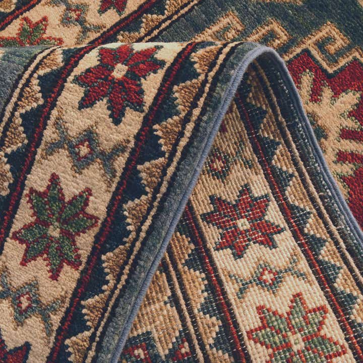 60cm x 190cm Handgeknüpft Kazak Läufer Teppich