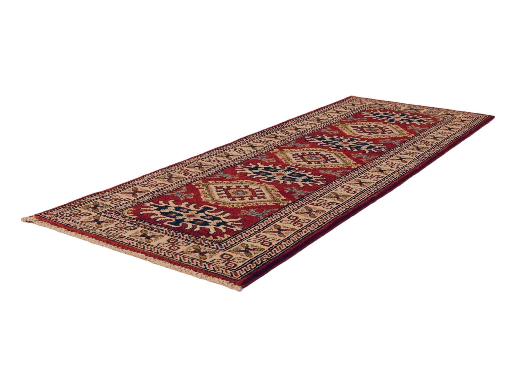 2' x 6' Hand Knotted Kazak Runner Rug