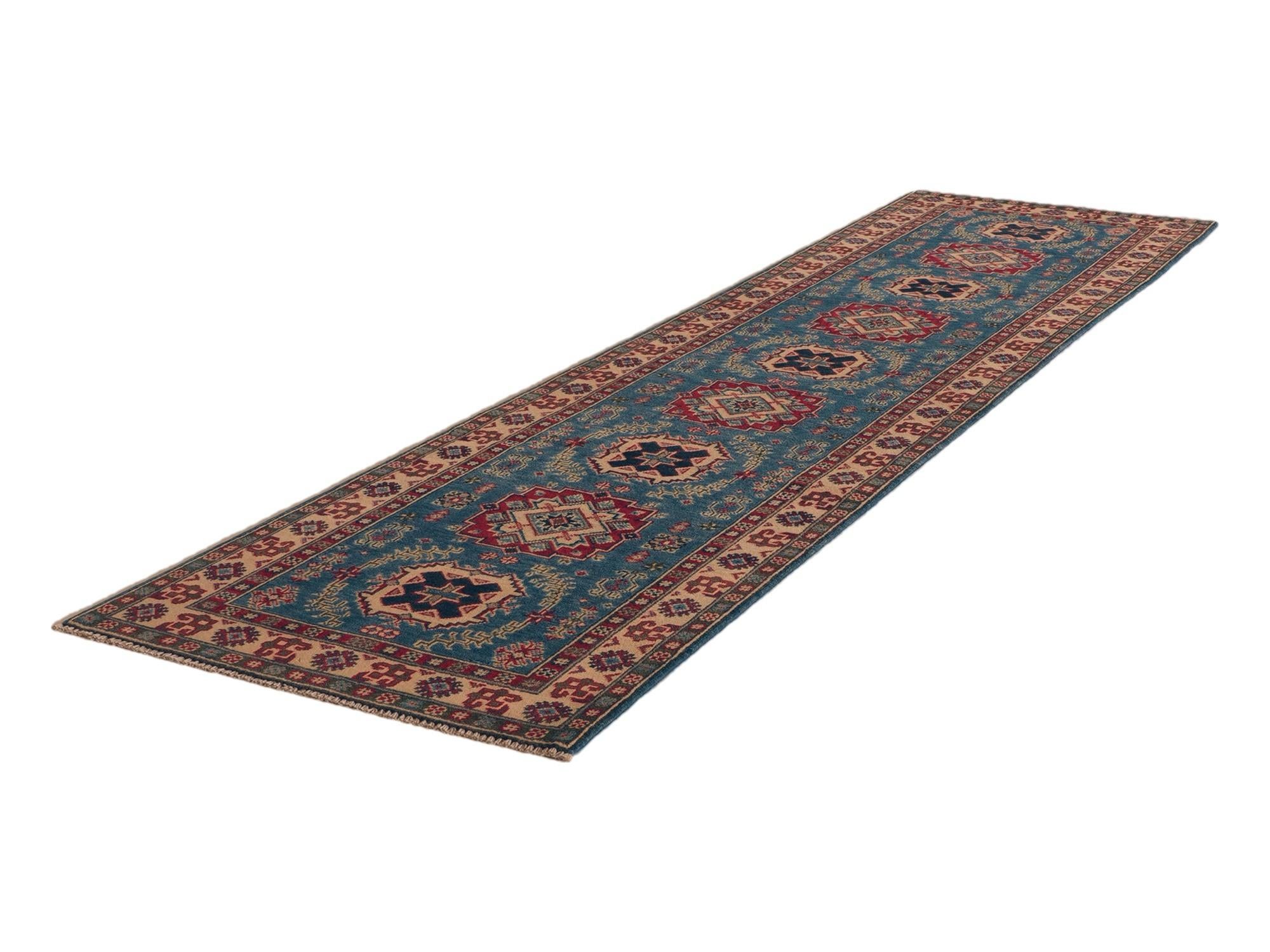 2' 7 x 10' 4 Hand Knotted Kazak Runner Rug