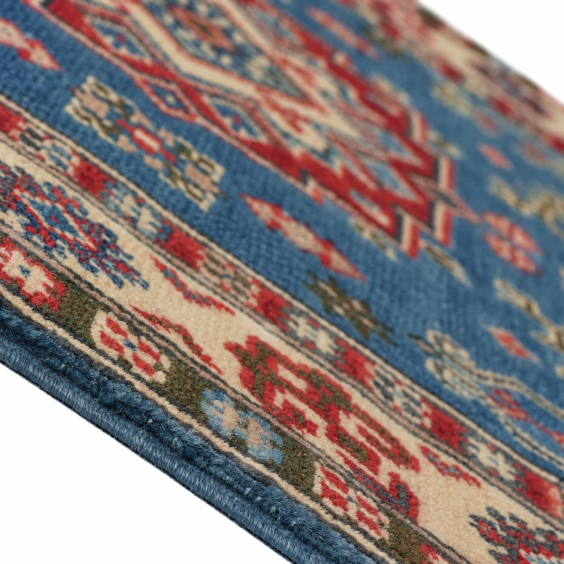 2' 7 x 10' 4 Hand Knotted Kazak Runner Rug