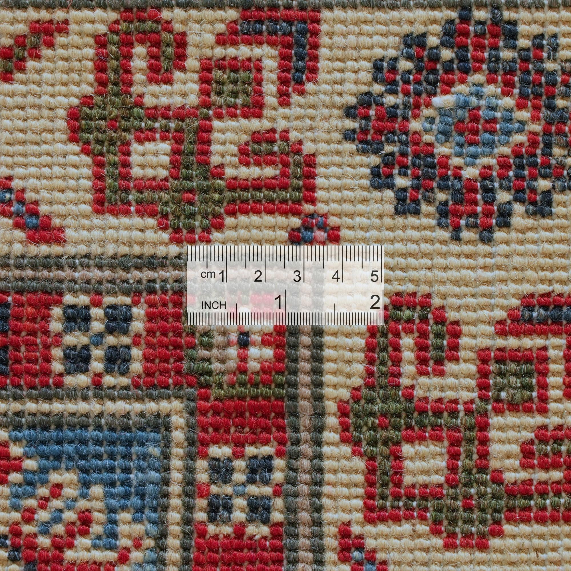 2' 7 x 10' 4 Hand Knotted Kazak Runner Rug