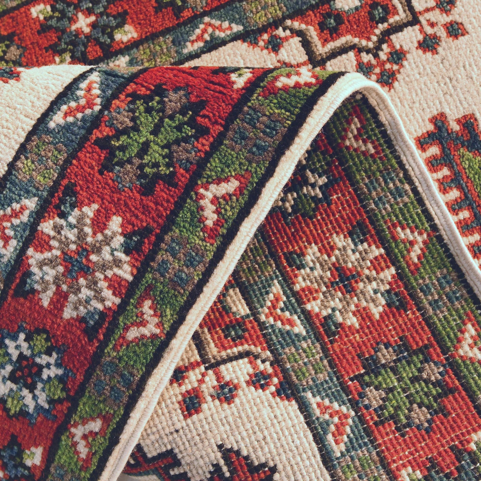 2' 1 x 6' 6 Hand Knotted Kazak Runner Rug