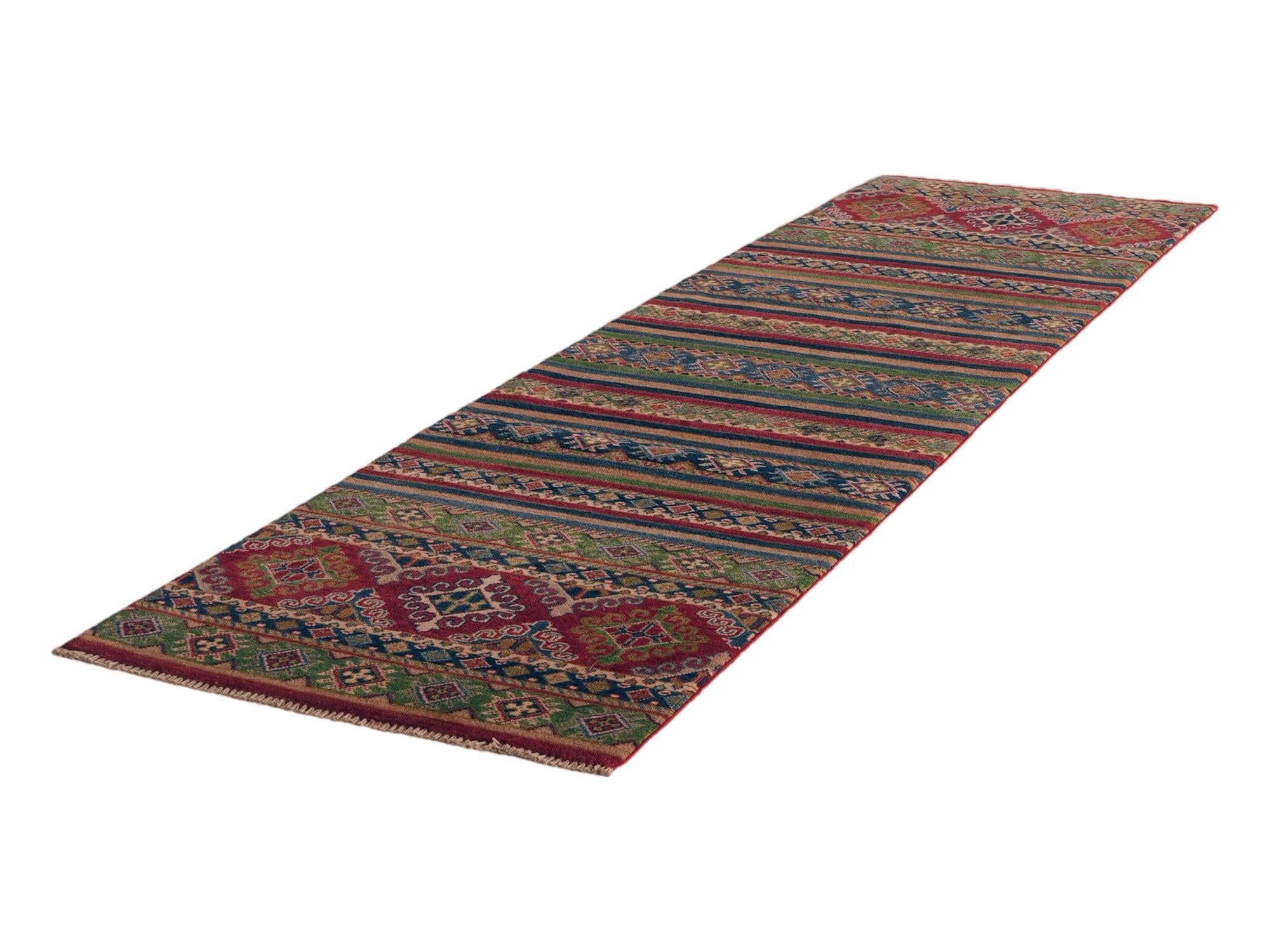 2' 9 x 9' 10 Hand Knotted Kazak Runner Rug