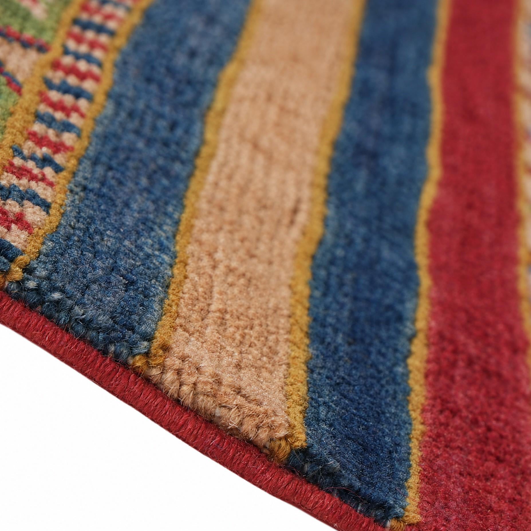 2' 9 x 9' 10 Hand Knotted Kazak Runner Rug