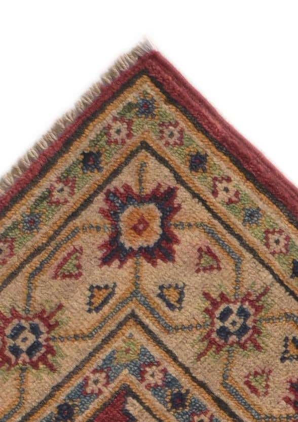 2' 10 x 9' 5 Hand Knotted Kazak Runner Rug