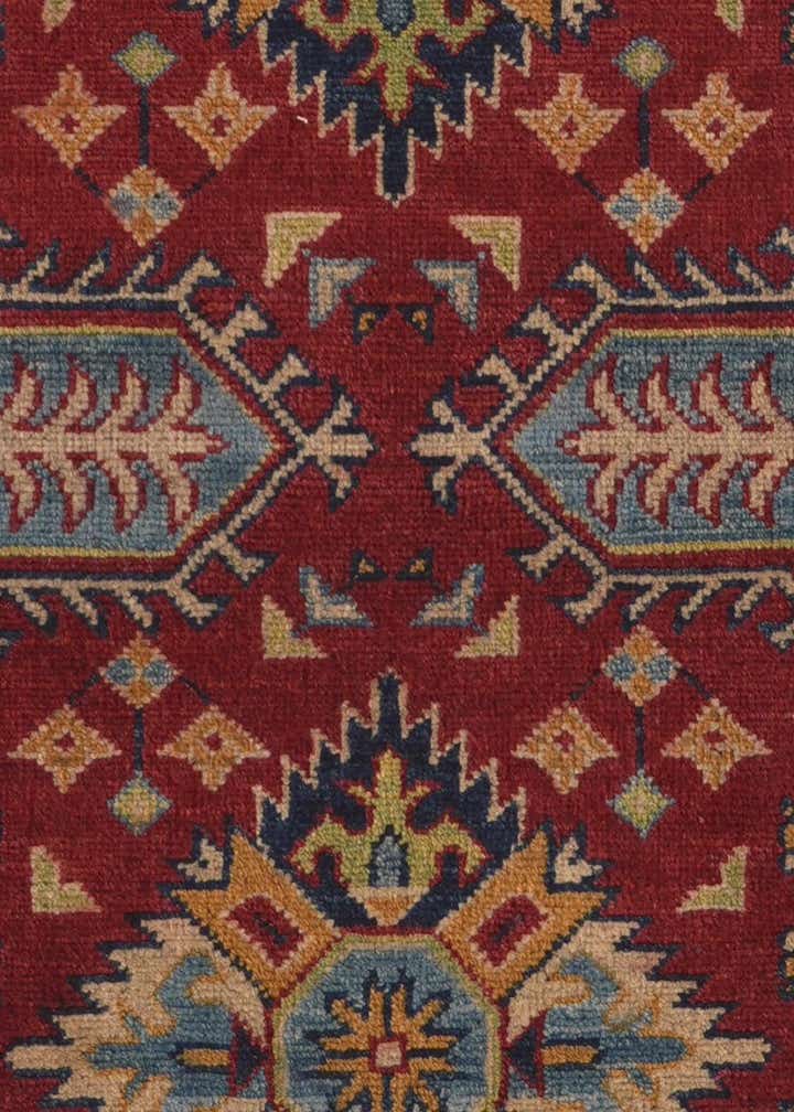 2' 10 x 9' 5 Hand Knotted Kazak Runner Rug